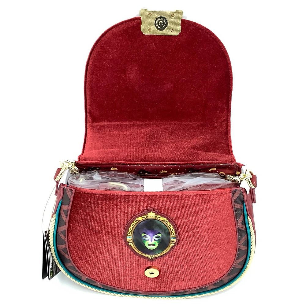 NEW! Loungefly Disney Snow White Evil Queen Throne Crossbody Bag E17 - Picture 6 of 9